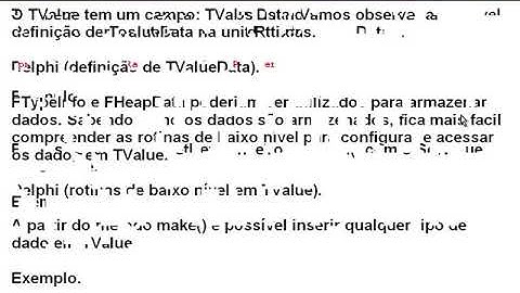 T2Ti Curso Delphi RTTI - 05-TValue