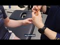 Learn how to tape a thumb with a VIS physiotherapist