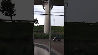 Jl Adhyaksa Raya masih angin gerimis