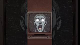 He Found a TV Playing a Dead Channel… Then It Spoke His Name 😨 #horrorstories #entertainment #scary