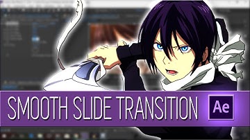 Smooth slide transition amv ∣ After effects ∣ Tutorial for beginners