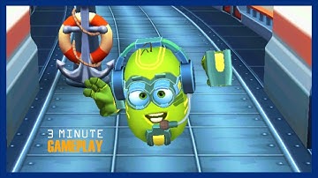 Red Ball Super Run | 3 Minute Gameplay pt.02 | Greeny Skin