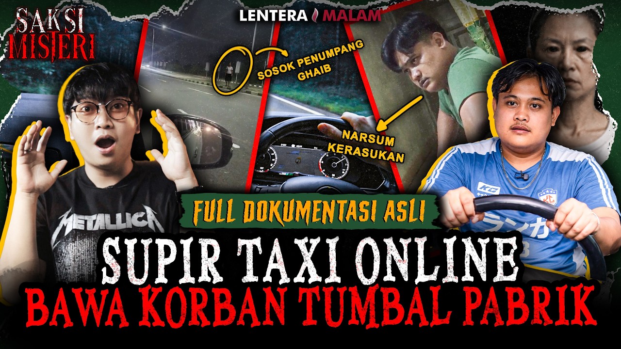 WADUHH !! NASIB DRIVER ONLINE DAPAT PENUMPANG SETAN TIAP MALAM !!!