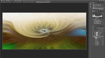 How to create the twirl effect in Photoshop
