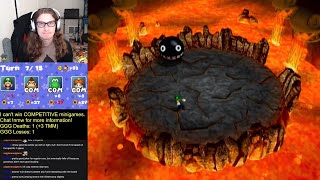 Mario Party 4: No Minigame Wins Challenge, Part 1
Thats right - the challenge so nice were doing it twice, and this time in a game thats much less forgiving minigame-wise. No progress in this stream, but lots of learning and funny moments. Ill let the video mostly speak for itself, but below are the rules this time around!
Mario Party 4 No Minigame Wins Rules:
1. I am not allowed to win end-of-turn minigames.
2. For Coin Minigames (Paratrooper Plunge, Money Belts, and Pair-a-sailing) I am allowed to earn coins, so long as Im not the player or on the team that earned *the most* coins. Ties for 1st place are not allowed unless every player obtains the same score, in which case the minigame is considered a draw and the run can continue.
(This reflects how Coin Minigames work in Mini-game Mode activities that track wins. The no inputs rule has been abandoned.)
3. I am not allowed to win/survive any minigames involving Bowser, and must specifically be the loser in every one I play. This includes all three Bowser Space minigames and the two special minigames exclusive to the Bowsers Gnarly Party board.
4. I am not allowed to get or tie for 1st place in a Battle minigame. I am allowed to get 2nd place, though.
5. Reversal of Fortune is not a minigame and I may take advantage of it as I please.
6. Similarly, all board events - including the Lottery Shop, coin-awarding Happening Space sequences, and Mini-sized item and coin-awarding games - do not count as minigames for the purposes of this run, and I can enjoy them as I see fit.
7. If I win a minigame I must reset the board entirely, starting from Turn 1.
(I refer to this happening as a death.)
8. No turn resets. Boards will be played without mid-match save files
(Allowing turn resets would make the challenge way too easy.)
9. I am allowed to successfully finish the minigames Goombas Chip Flip, Archeologuess, Bowser Bop, Mystic Match Em, Kareening Koopas, and The Final Battle!, as the game does not declare Luigi a winner when these minigames are completed.
(Also, if I couldnt make it past these minigames, the challenge would not be completable.)
Broadcasted live on Twitch Watch live at https://www.twitch.tv/yourgenderhere Mario Party 4: No Minigame Wins Challenge, Part 1