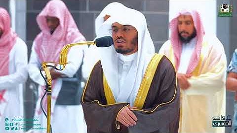 ﴿كل نفس ذائقة الموت﴾ تلاوات خيالية لا أجد لها وصفا للشيخ أ.د. ياسر الدوسري⁩ | فروض 23-8-1444هـ