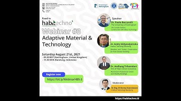 Webinar #3 HABITechno5 - Adaptive Material & Technology