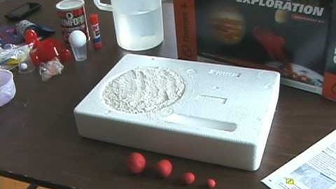 Space Exploration: Experiment #12 - Flour Crater