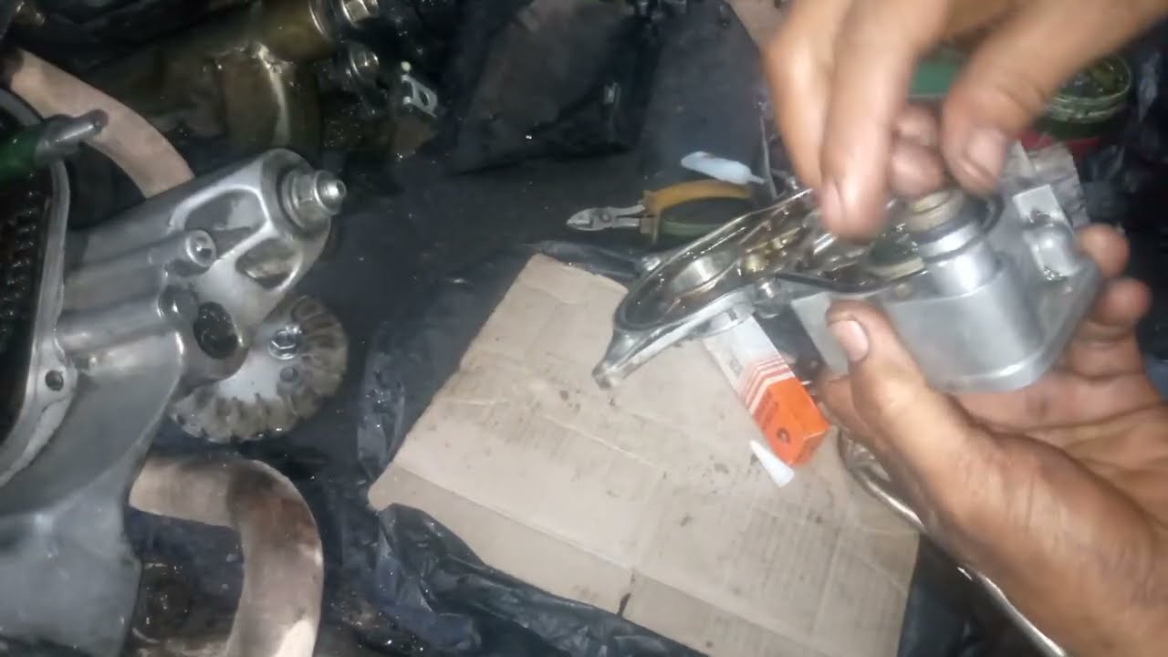 penggantian seal watterpump dan seal oli#honda vario110,karburator