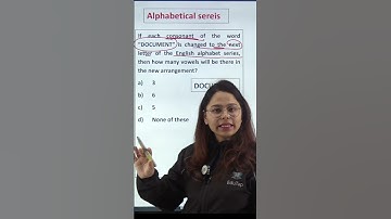 UPSC CSAT 2025 Reasoning Alphabetical Series | Rearrangement of Letters Reasoning | CSAT Reasoning