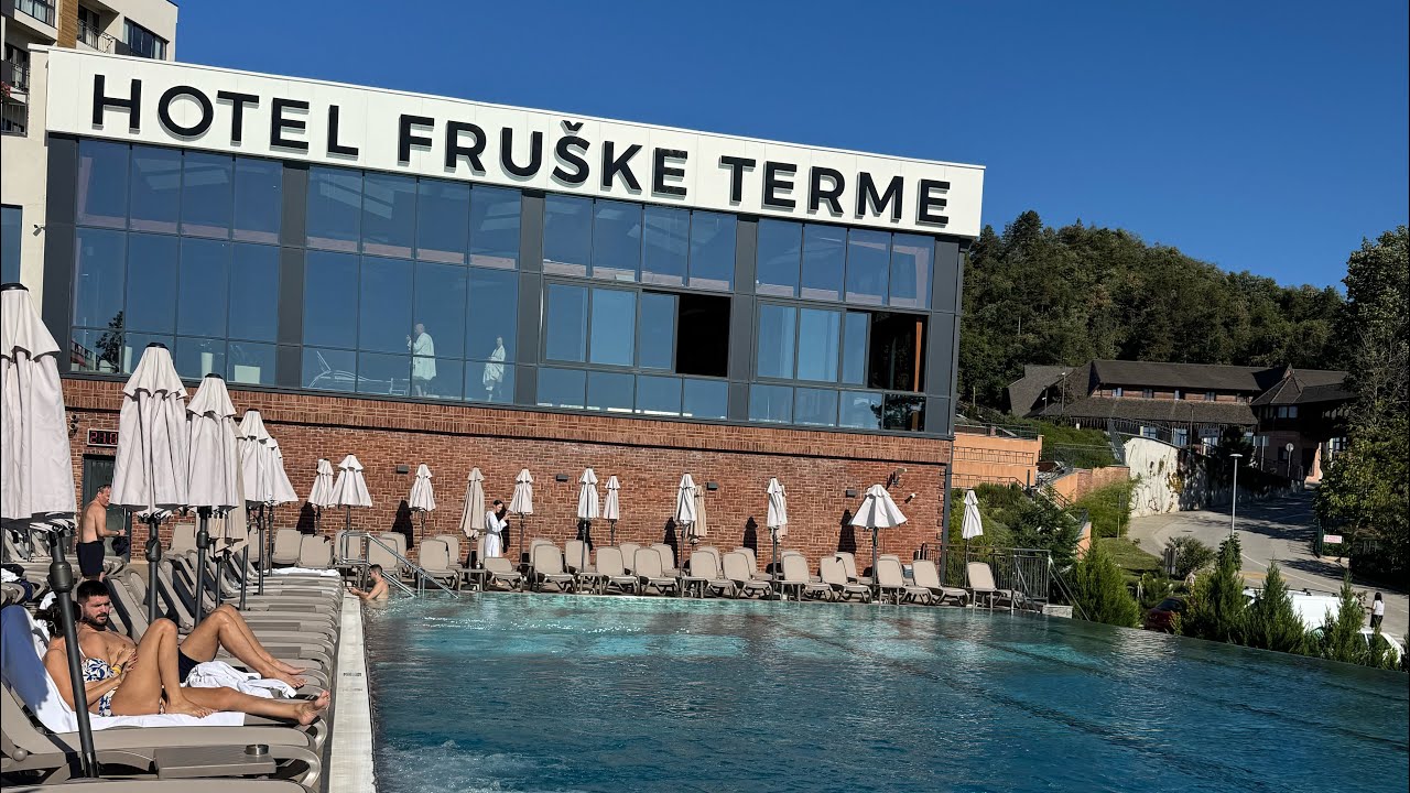 Hotel Fruške Terme 150e za noć, obilazak i detaljni prikaz sobe i unutrašnjosti Hotela i bazena #spa