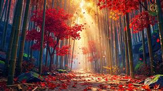 (No Ads) Autumn Dreams & Golden Leaves 🍂 Relaxing Music to Quiet Your Thoughts & Let Worries Go