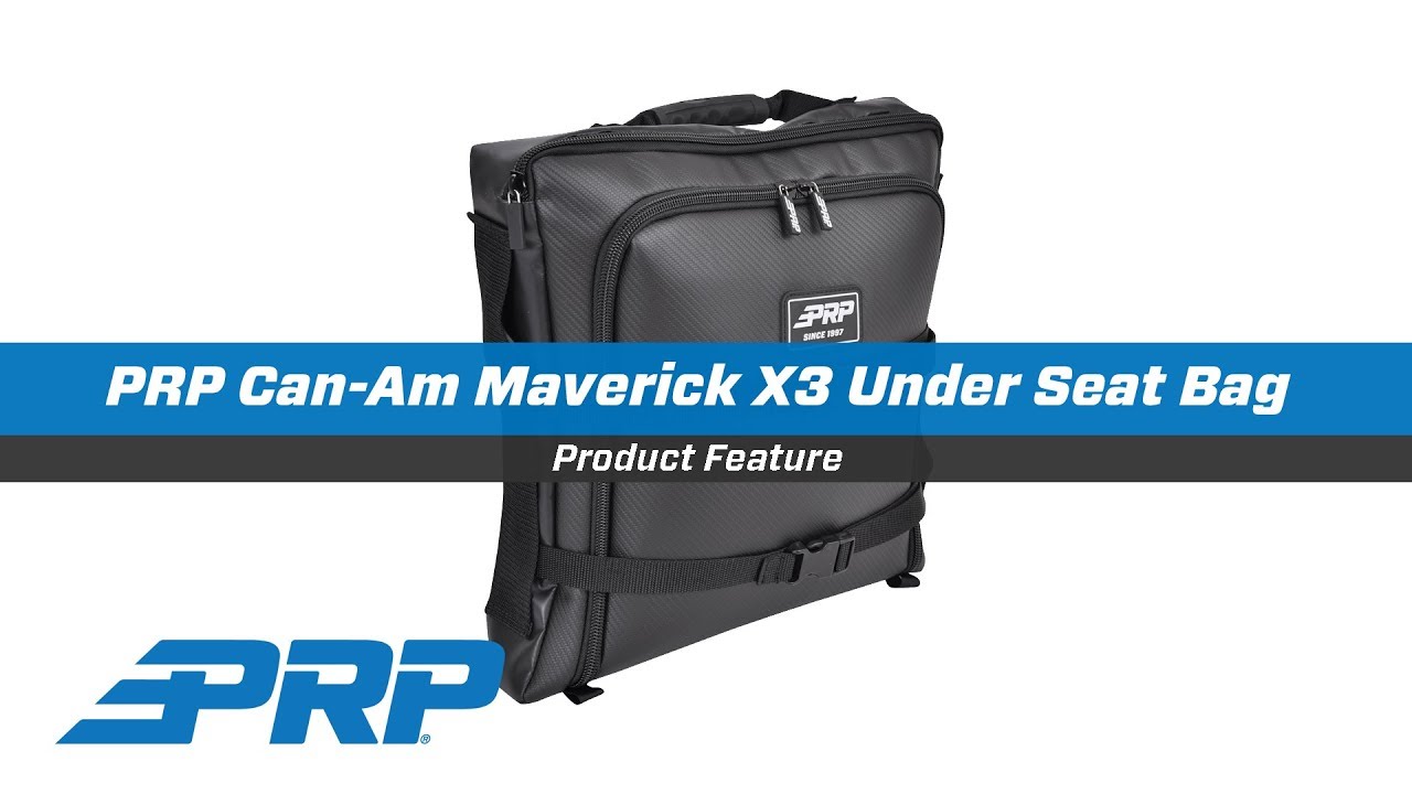 PRP Seats  Can-Am Maverick X3 Under Seat Storage Bag