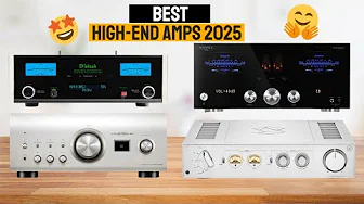 Top 5 Best High-End Amplifiers for 2025 | HiFi Rose, Denon, Advance Paris, McIntosh, Marantz