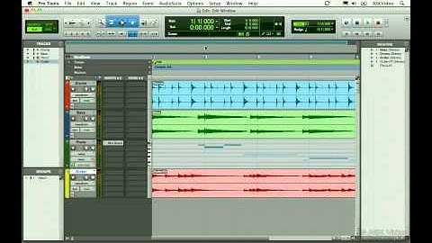 Pro Tools 9 501: Working with Pro Tools 9 - Level 1 - 4. Edit Window