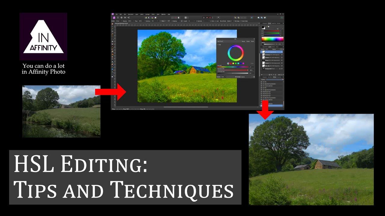 HSL Editing Tips and Techniques YouTube
