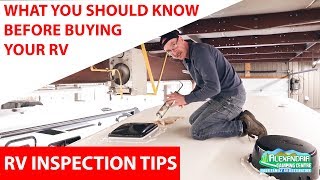 HOW TO INSPECT RV? (PDI): what to look for/how to avoid mistakes