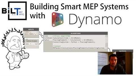 BILT 2018 Building Smart MEP Systems With Dynamo Preview
