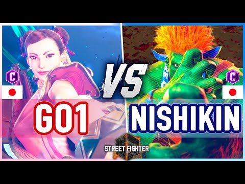 SF6 🔥 GO1 (Chun-Li) vs Nishikin (Blanka) 🔥 Street Fighter 6
