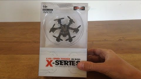 MJX X901 Unboxing, Worlds Smallest Hexacopter!