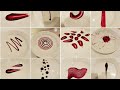 20 Different plating techniques | simple techniques for sauce/gel | art on plate | by Monika Talwar