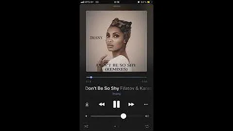 Imany - Don't Be So Shy slowed