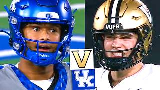 Information Vanderbilt vs #12 Kentucky College Football Highlights Full Game 2026 News