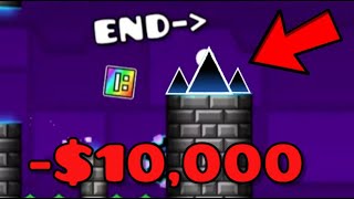 Geometry Dash Race But Loser Loses -$10,000!