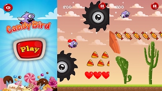 New Candy Bird Android Gameplay Full HD (By Bams Developer) screenshot 1