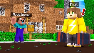 SAMEN WONEN MET DE NOOB SPELER In Minecraft (Survival)