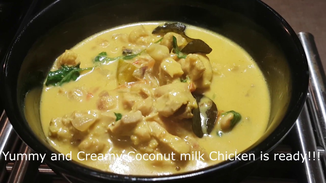 Coconut Milk Chicken Curry Keto Paleo Yummy Cache YouTube