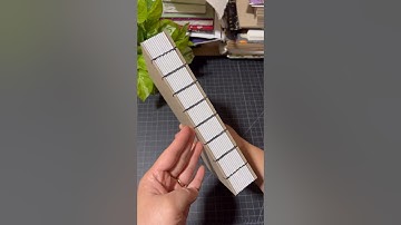 Took Years to Master, Coptic stitch binding 💯✨🌿 #bookcraft #copticstitch #bookbinding #diy