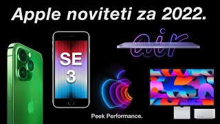 iPhone SE 3 | iPad Air 5 | M1 ULTRA | Mac Studio | Peek Performance dogadjaj u 9 minuta