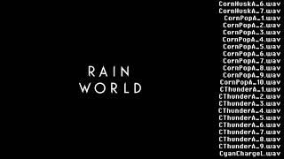 Rain World: All Sound Effects