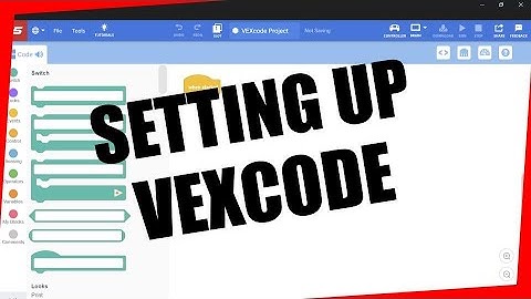 Setting up vexcode v5