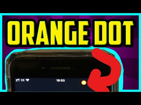 What Does The Orange Dot Mean When Making A Call On Iphone - Iphone Orange Dot Next To Battery 2022