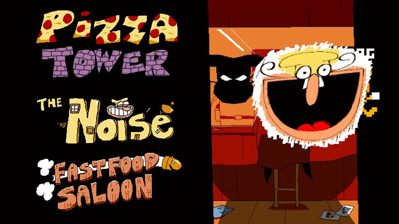 Pizza Tower The Noise Update - FASTFOOD SALOON P Rank - YouTube