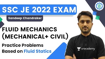 Fluid Mechanics (Mechanical+ Civil) | Practice Problems Based on Fluid Statics | Sandeep Chandraker
