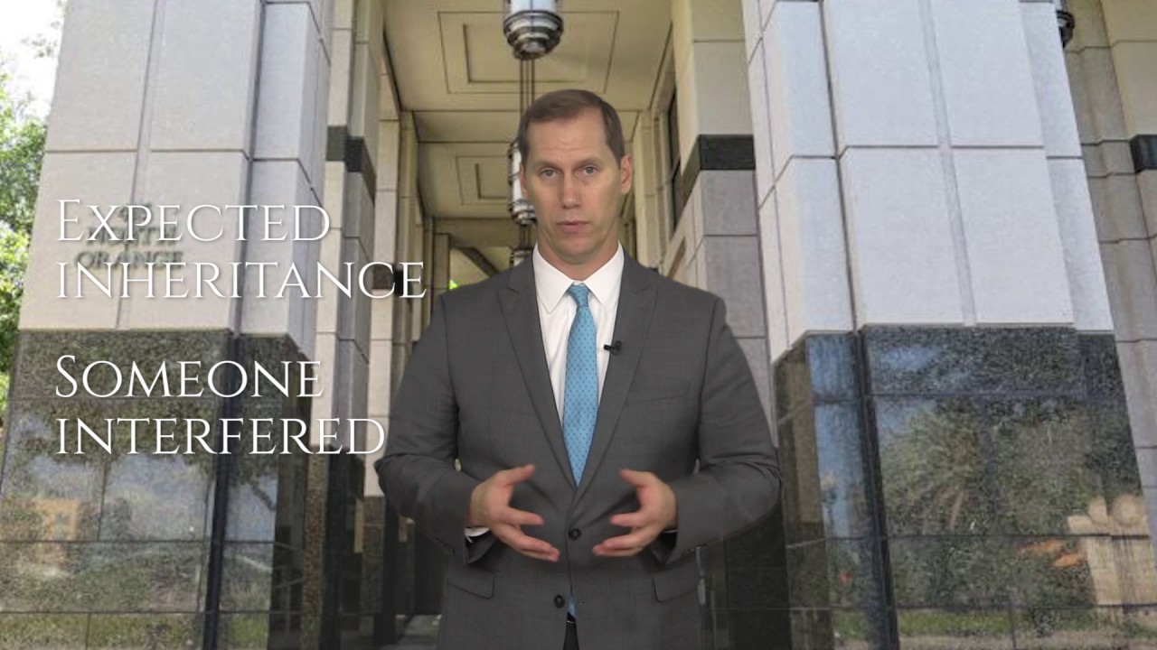 What is Tortious Interference with a Testamentary Expectancy? YouTube