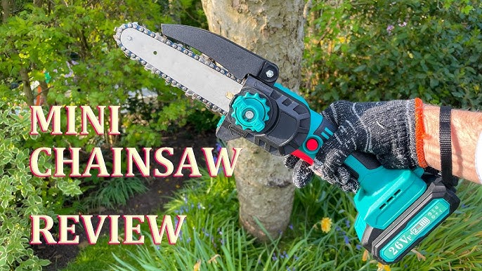 Saker multifunction mini chainsaw review - punches above its