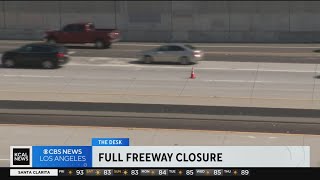 All lanes of the 71 Freeway closed in Pomona this weekend