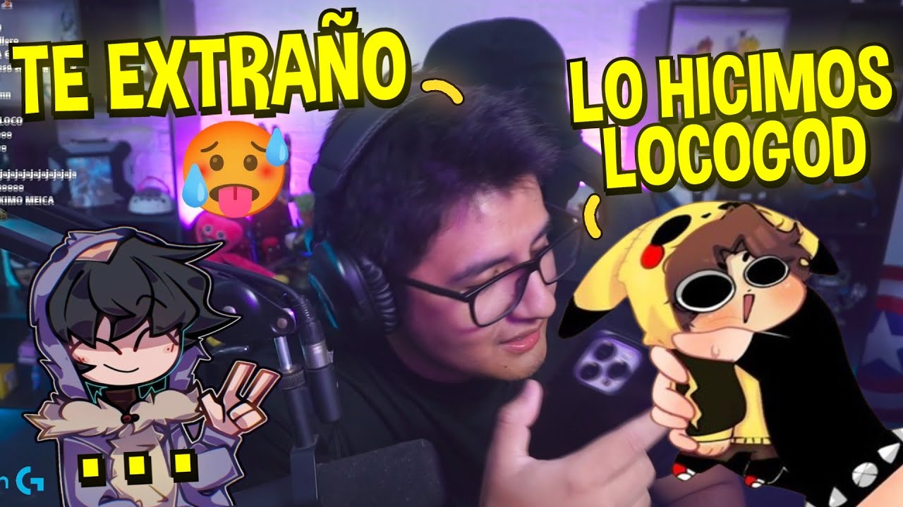 LOCO LE MANDA AUDIOS RAROS A LOS WEBONES 🤨📷💥