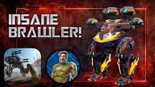 BETTER THAN THE FLAMES? VECTOR WITH HIPPO AND KROKO CHARGES THE MOTHERSHIP SO QUICKLY! (War Robots) screenshot 3