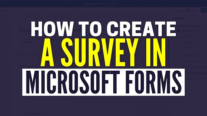 How To Create A Survey In Microsoft Forms (2025)