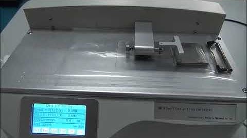 GM 4 COF tester operation