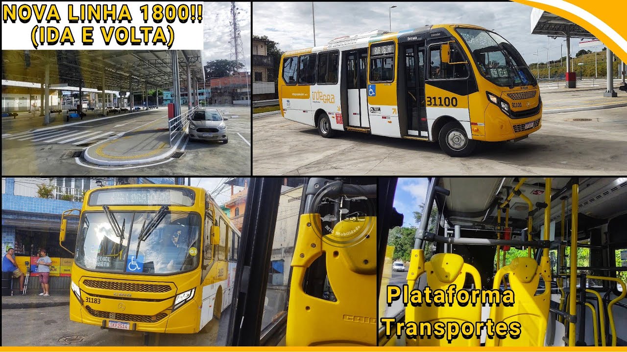 VIAGEM DE IDA E VOLTA NA PRIMEIRA LINHA DO TERMINAL CAMPINAS (1800 - Dique do Cabrito)!! Plataforma