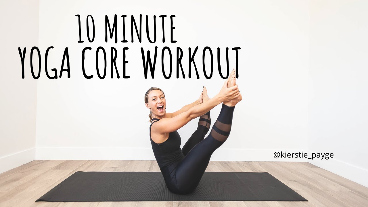 Yoga Core Workout Minutes Youtube