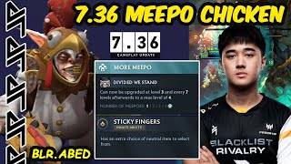 Abed MEEPO 7.36 MIDLANE NEW PATCH UPDATE FEAT NEW BLACKLIST Carry NATSUMI Dota 2 screenshot 4