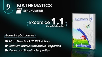 Exercise 1.1 Class 9 Math New Book 2025 | class 9 math Ex 1.1 New Book 2025