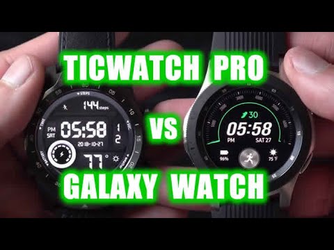 GALAXY WATCH VS TICWATCH PRO 2020 - Which Is The BEST SMARTWATCH